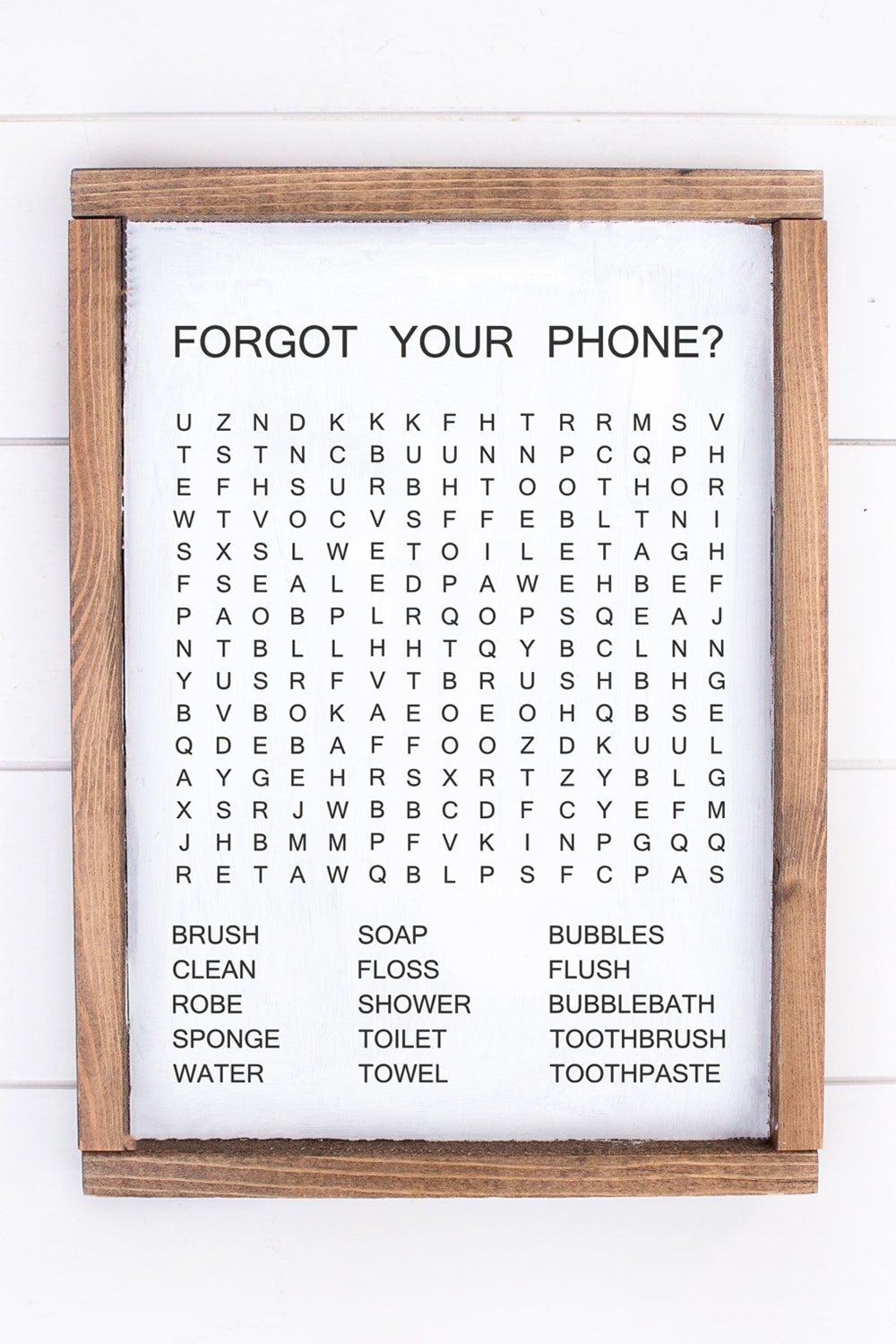 Forgot Your Phone Word Search Free Printable