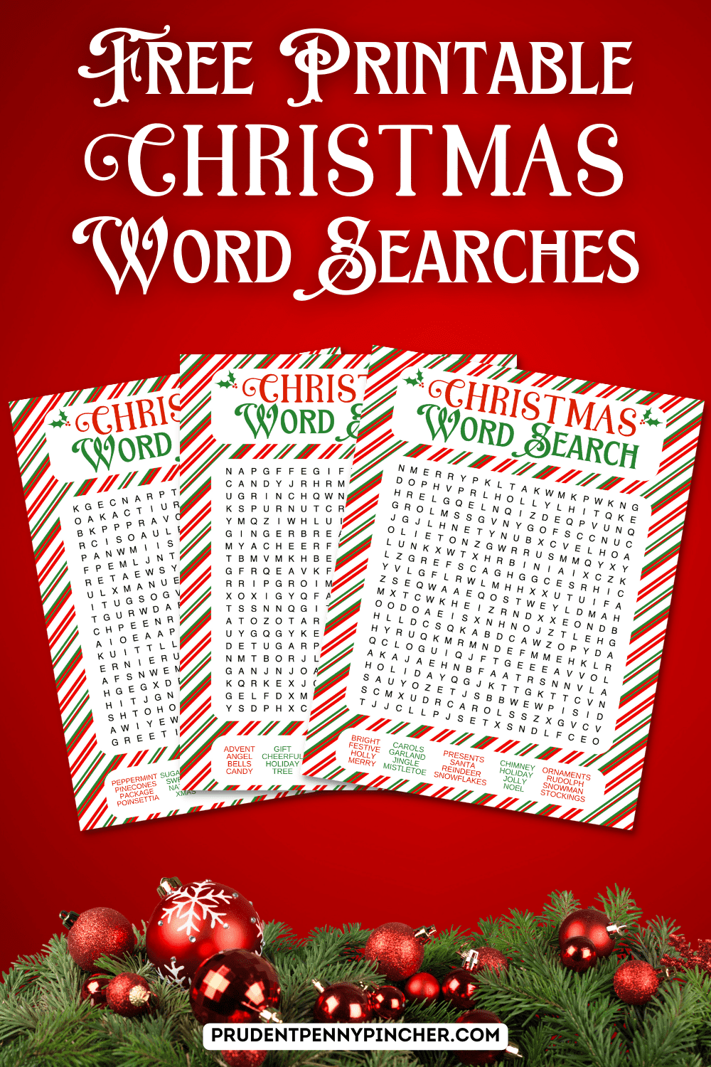 Christmas Printable Word Search
