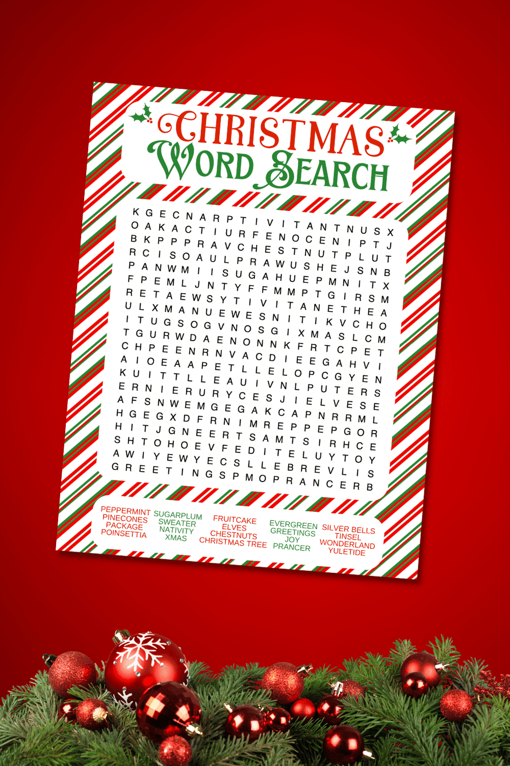 Free Christmas Word Search Printables For Kids And Adults Prudent Penny Pincher