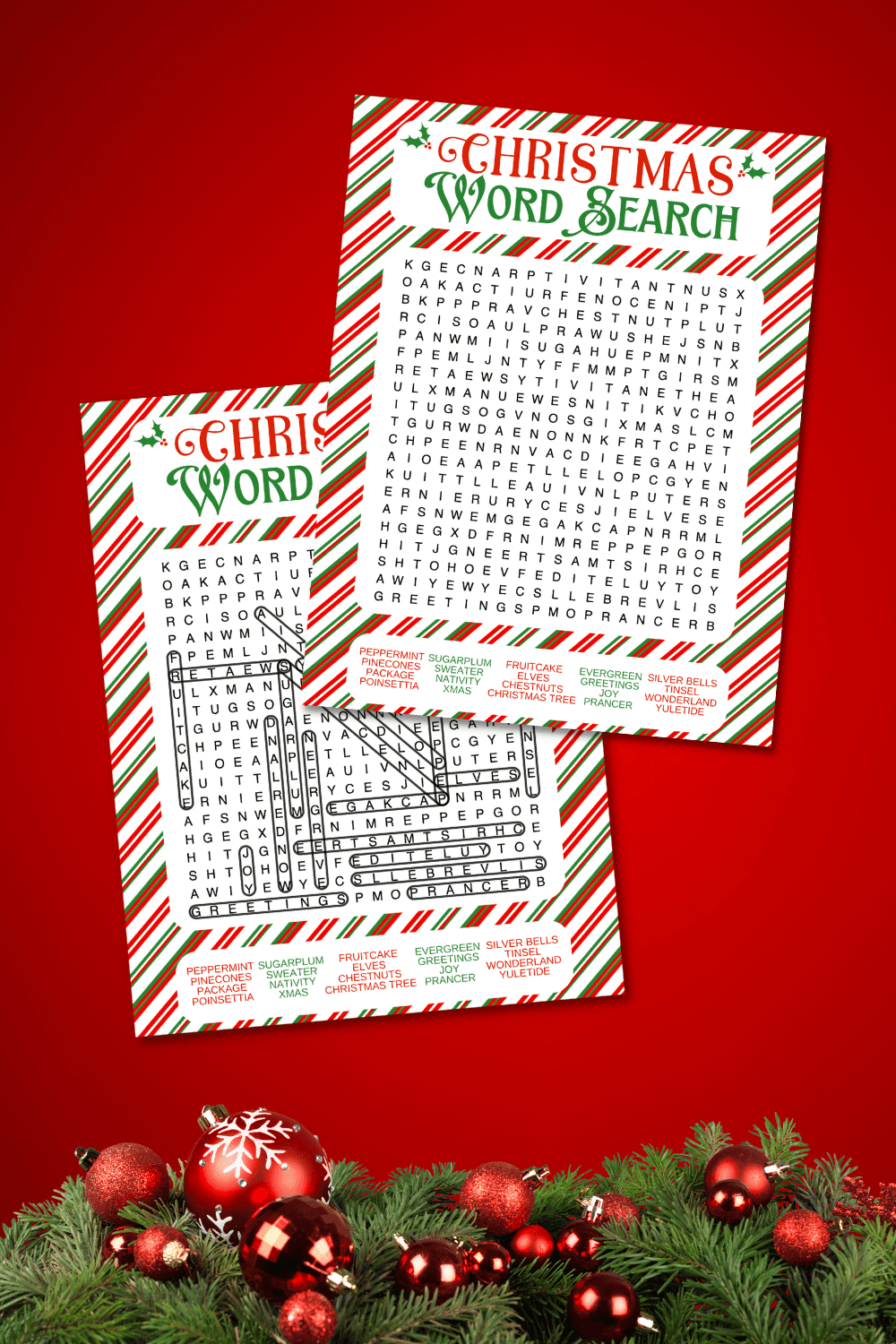 Free Christmas Word Search Printables For Kids And Adults Prudent Penny Pincher