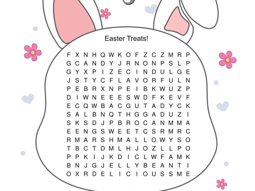 Free Easter Word Search Printable Puzzles Uncover The Fun Artsy Pretty Colors