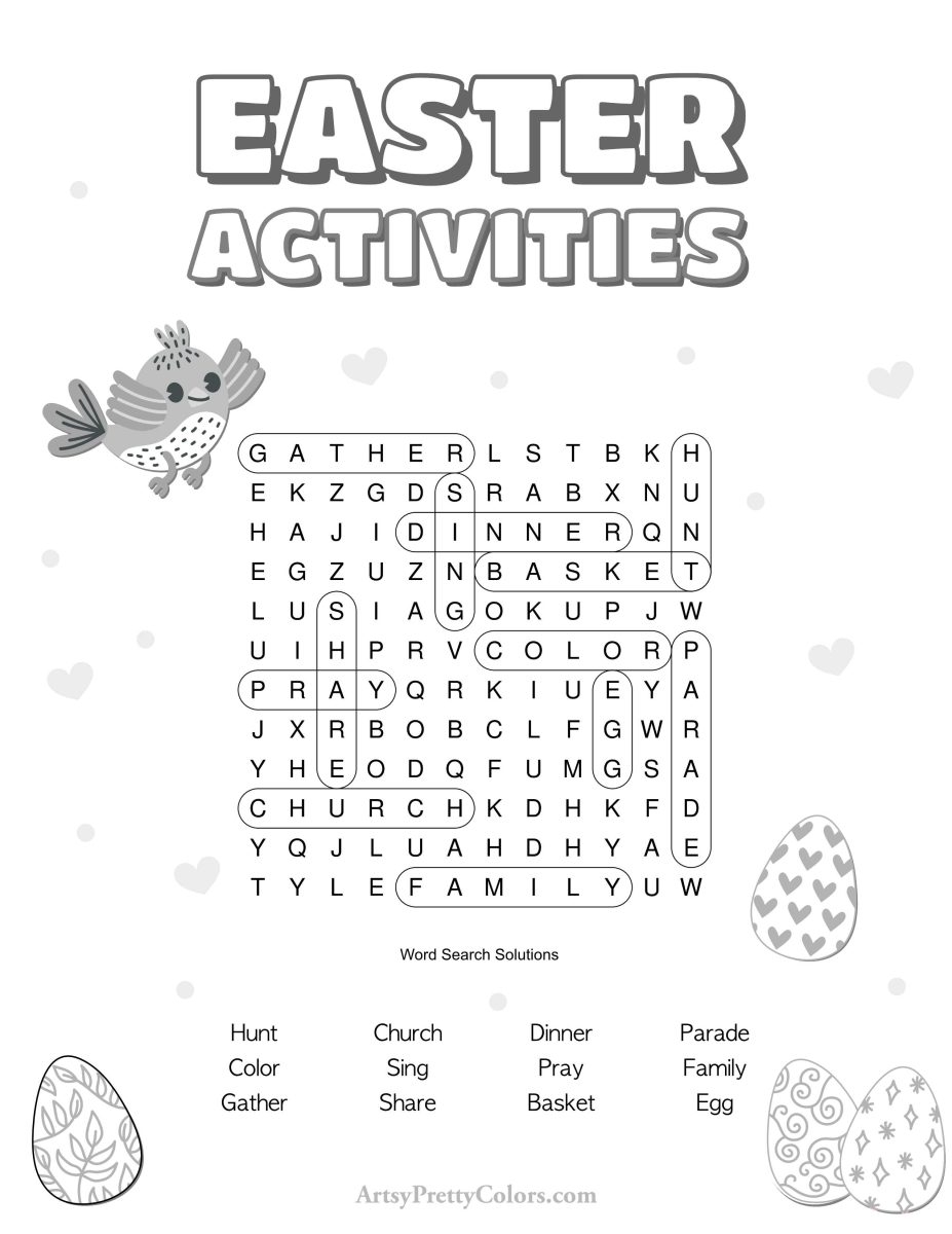 Free Easter Word Search Printable Puzzles Uncover The Fun Artsy Pretty Colors