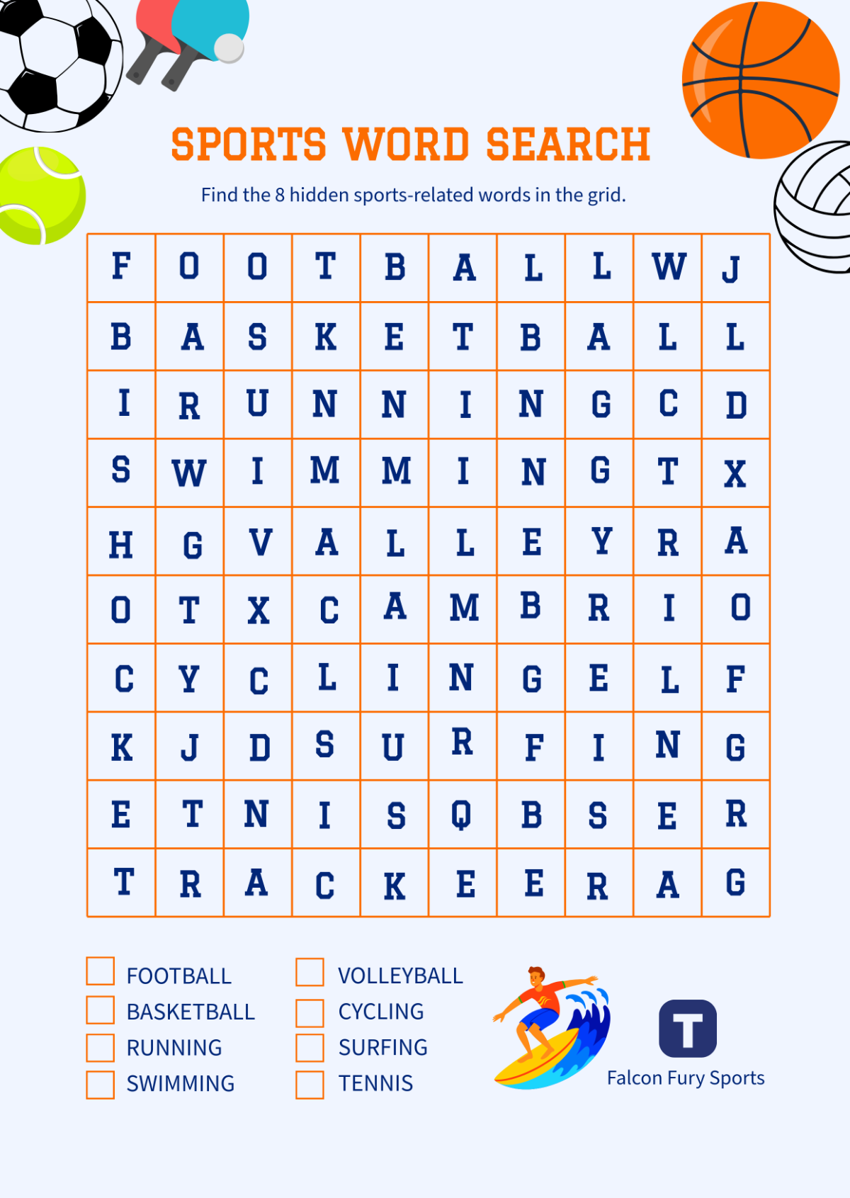 Free Editable Word Search Template To Edit Online