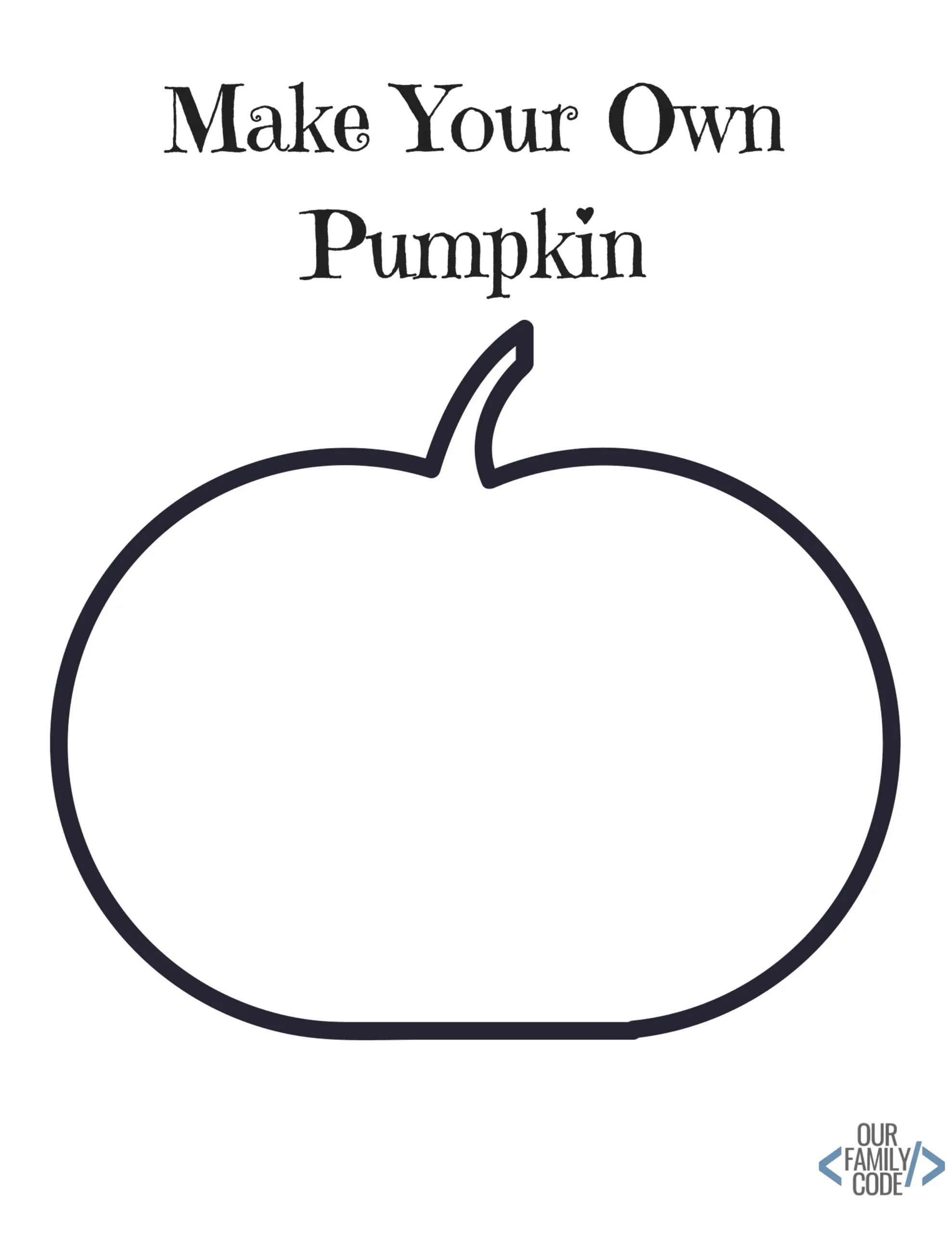 Free Halloween Worksheets For Kids Our Family Code