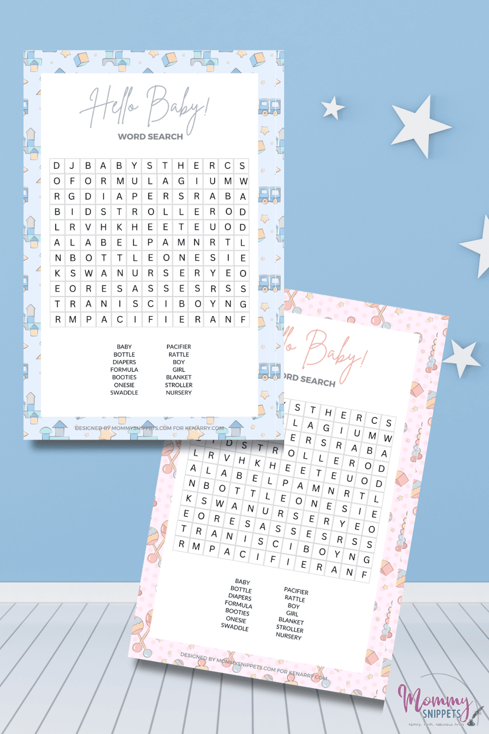Free Printable Baby Shower Word Search Games Ideas For The Home