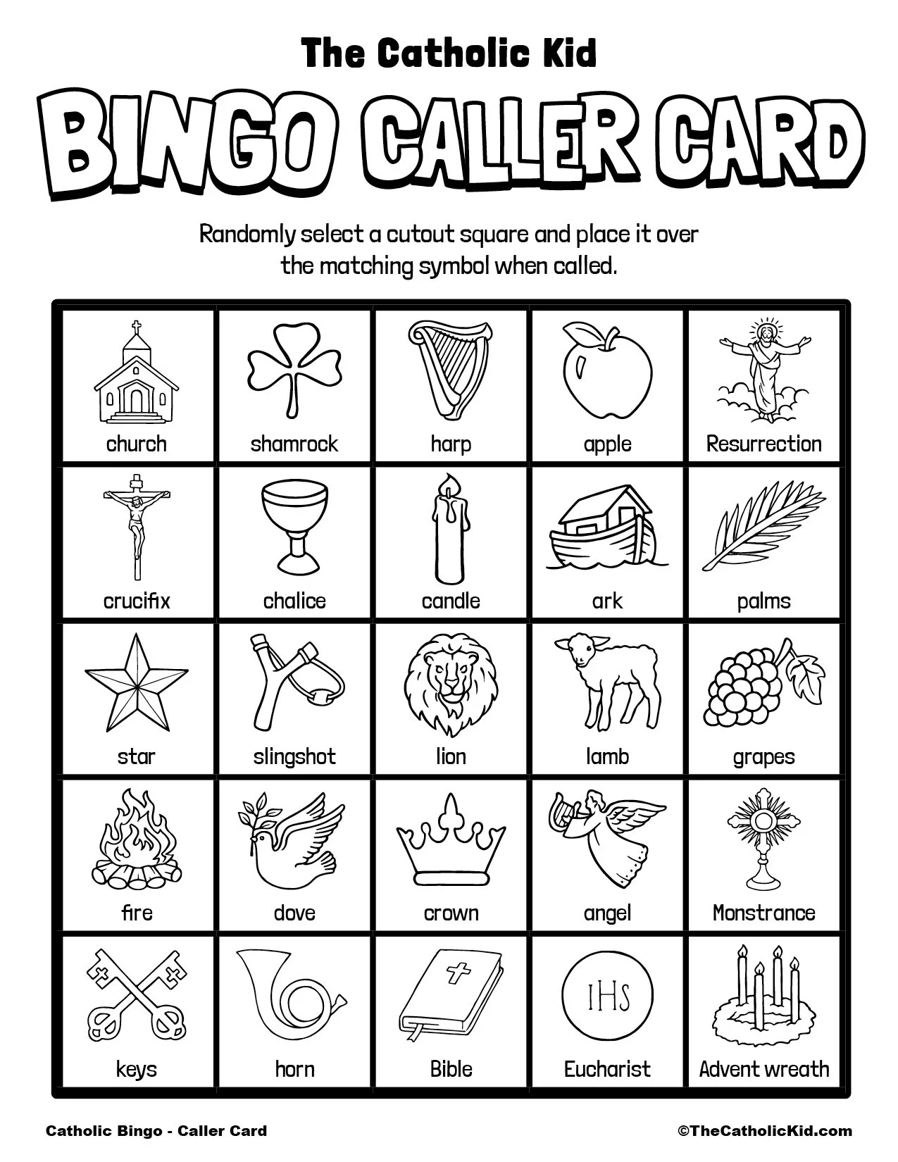 Printable Catholic Word Search For Teens