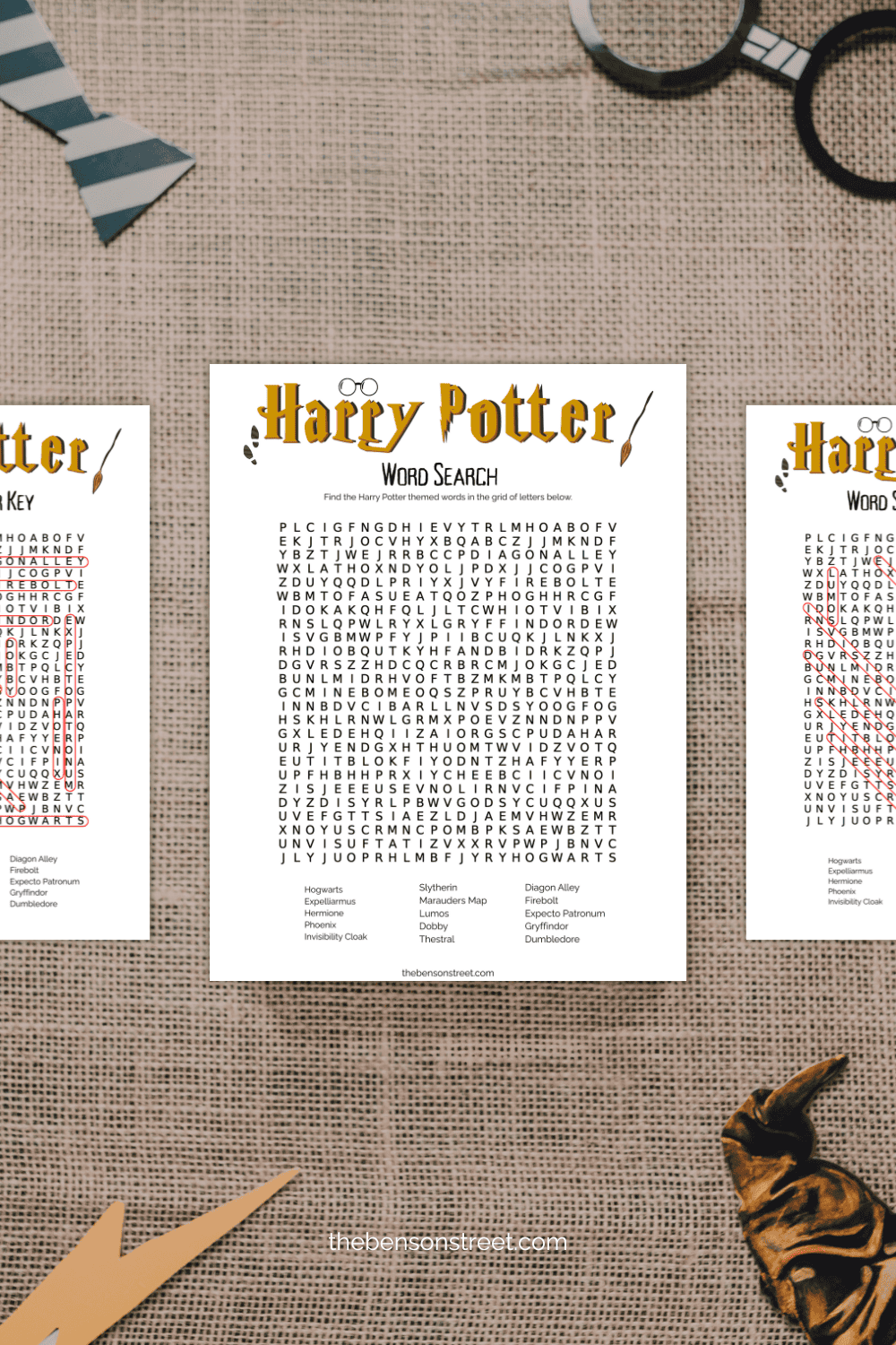 Free Printable Harry Potter Word Search The Benson Street Free Printable Harry Potter Word Search The Benson Street