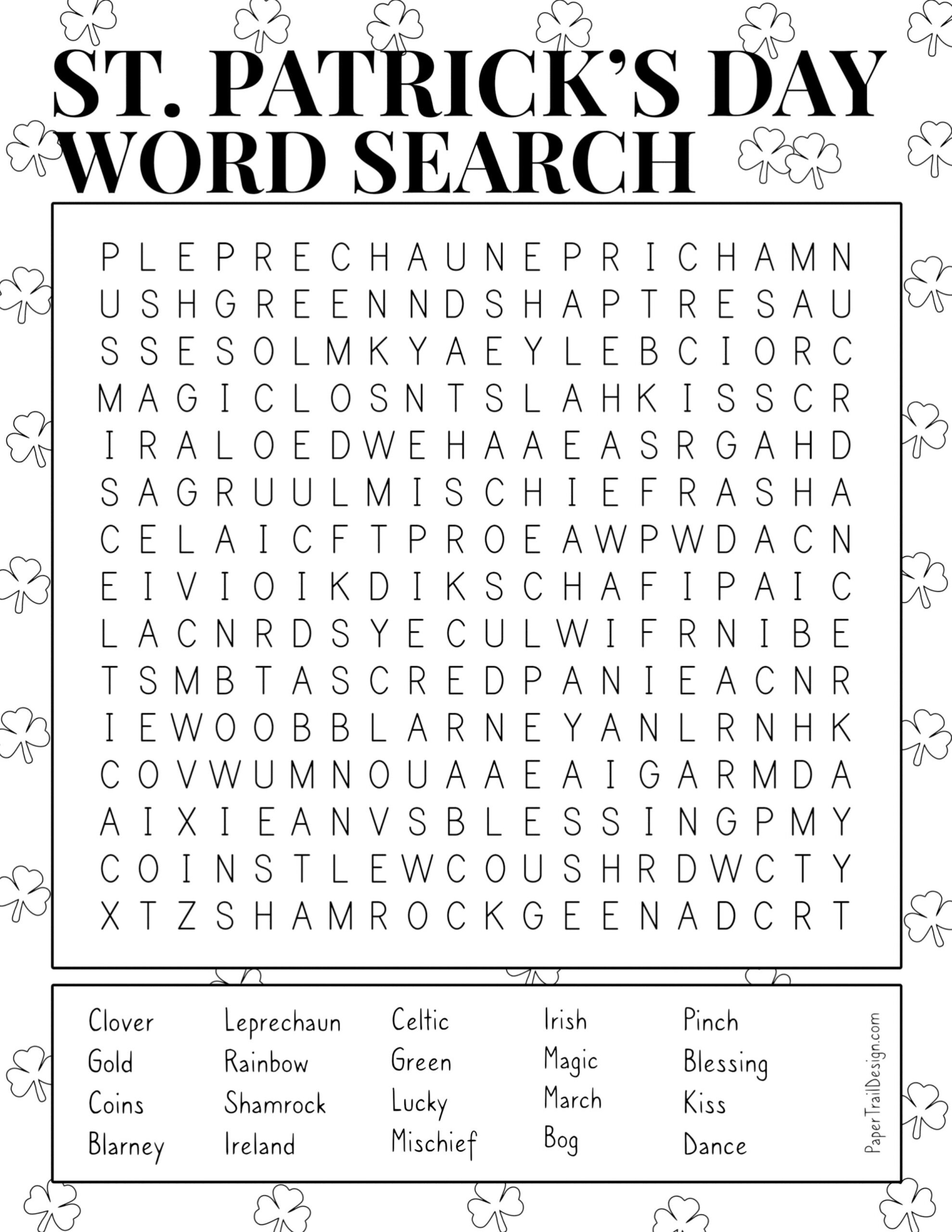 Printable Create Your Word Search
