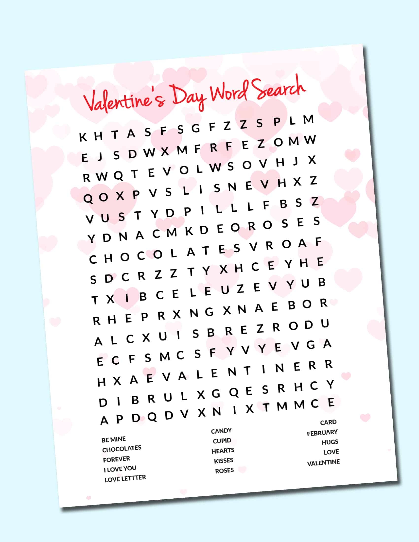 Free Printable Valentine s Day Word Search PDF Freebie Finding Mom Free Printable Valentine s Day Word Search PDF Freebie Finding Mom