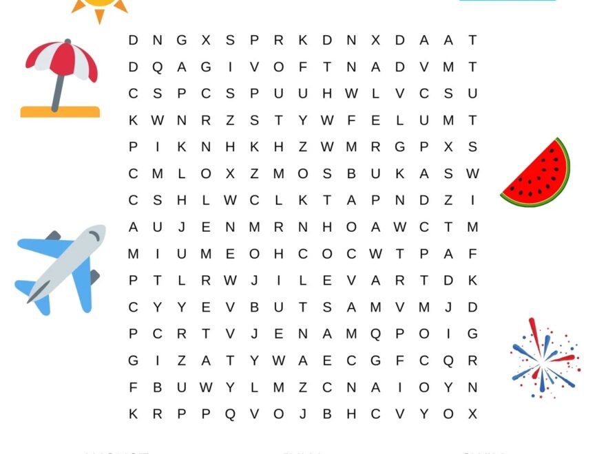 Free Printable Word Search Worksheet Templates Canva