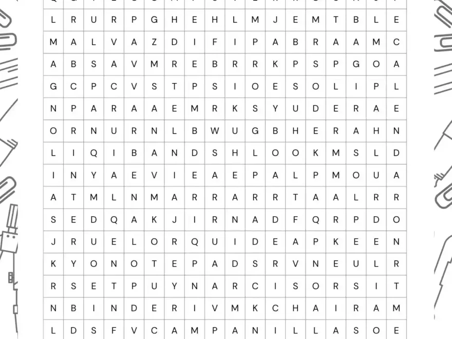 Free Printable Word Searches For Adults PDF