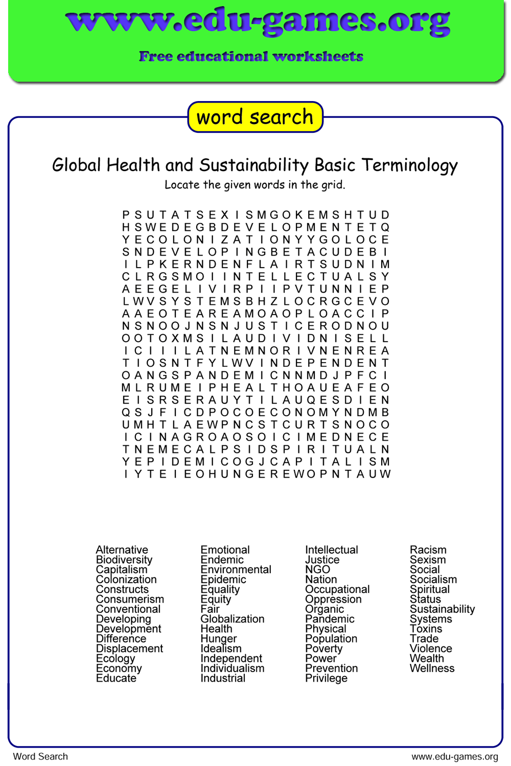 Free Puzzle Makers Crosswords Word Searches And More Worksheets Library