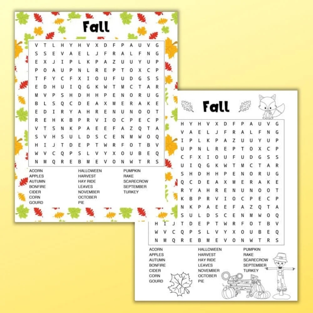 Create Printable Word Search For Free