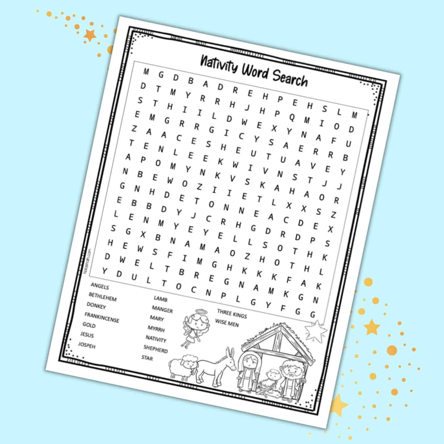 Free September Word Search Printable For Kids The Artisan Life