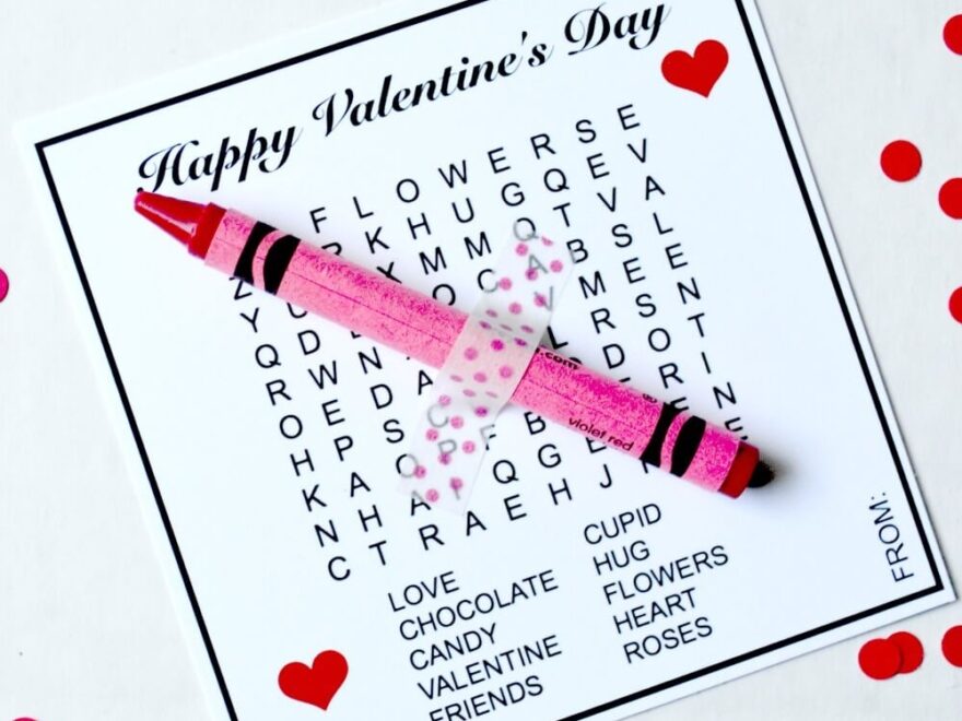 Free Valentine s Day Word Search Creativities Galore
