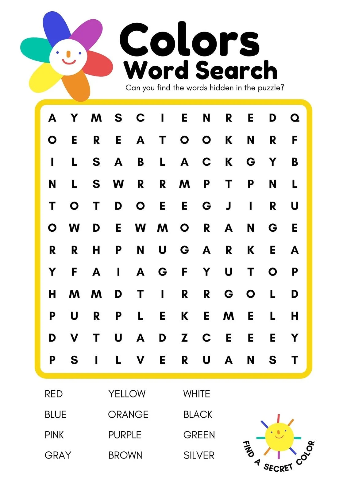 Free Word Search Maker Make Your Own Word Search Canva