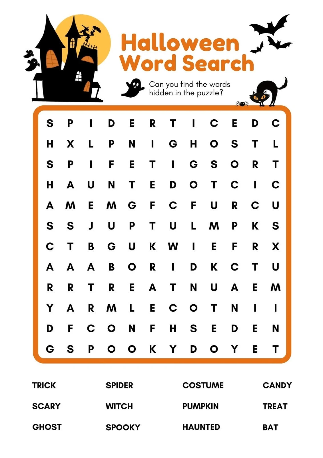 Free Word Search Maker Make Your Own Word Search Canva