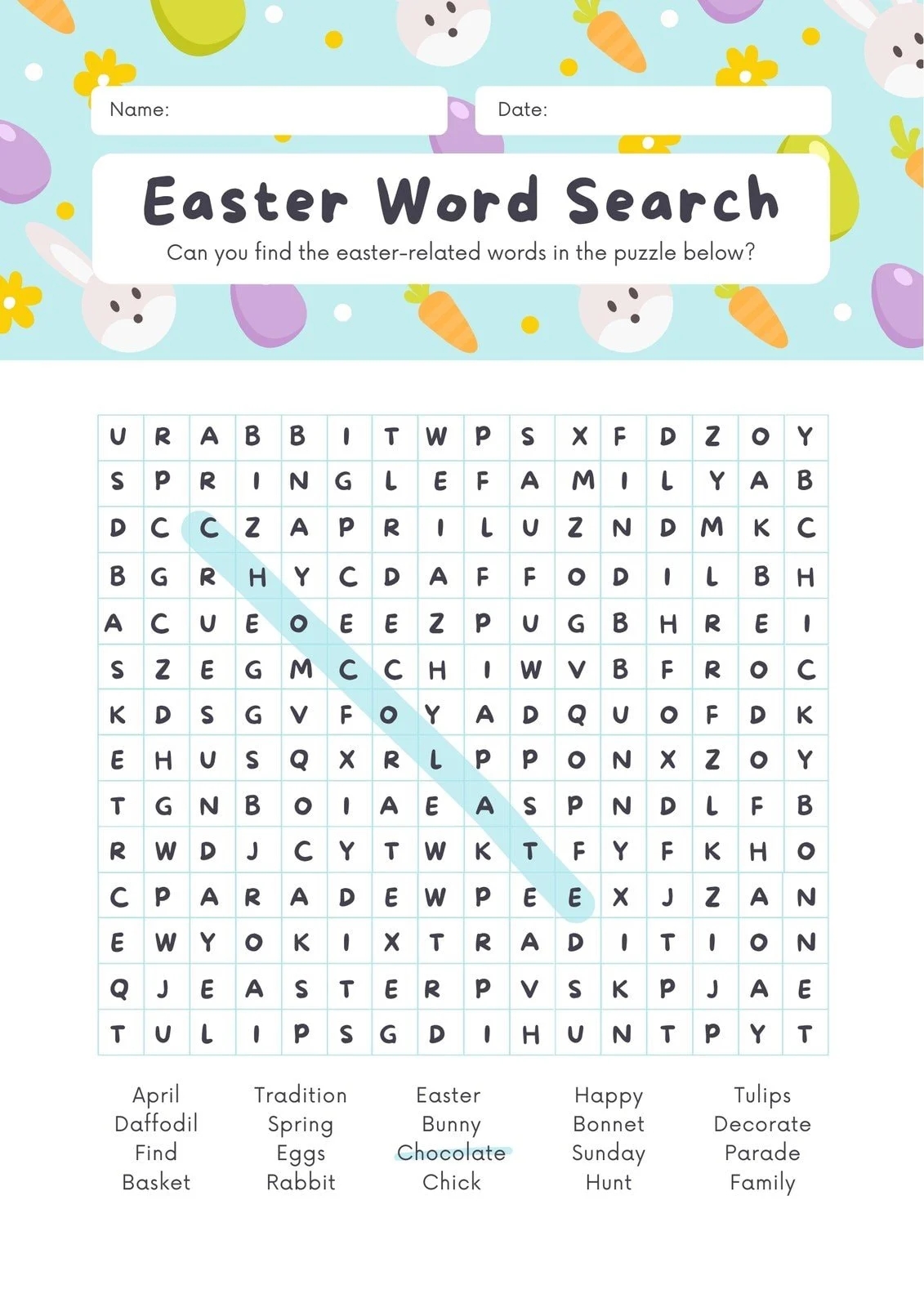 Free Word Search Maker Make Your Own Word Search Canva