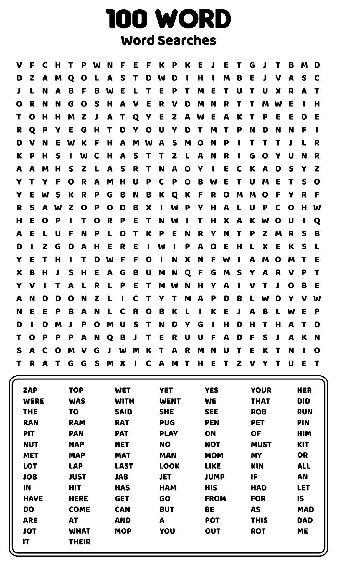 Fry S First 100 Sight Word Games Four In A Row Words