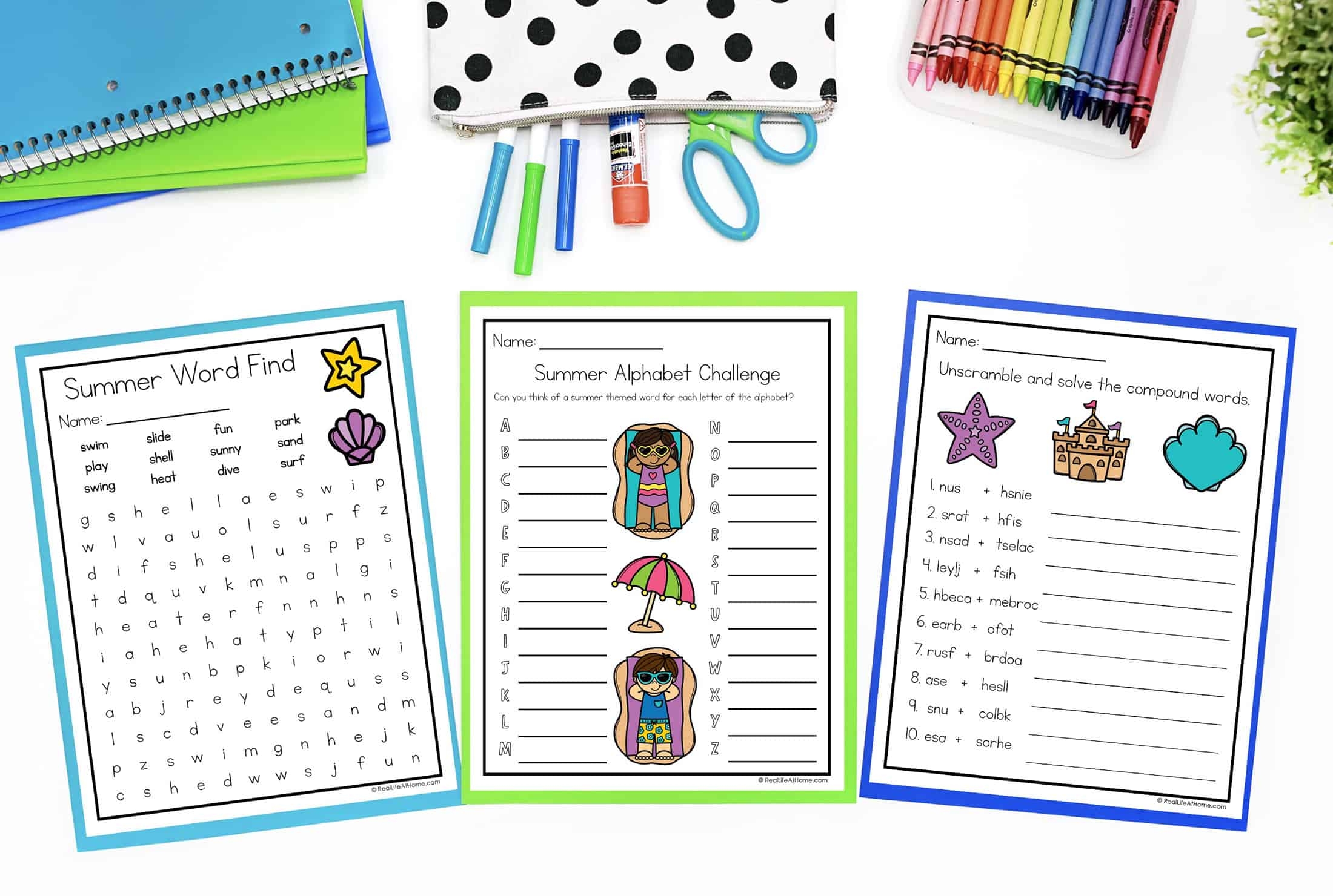 Language Arts Word Search Printables
