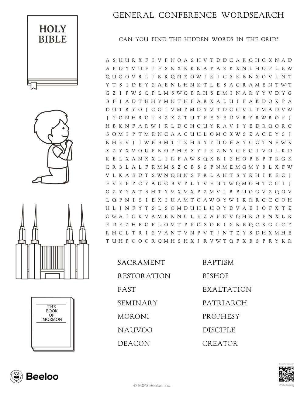 Word Search Creator Printable