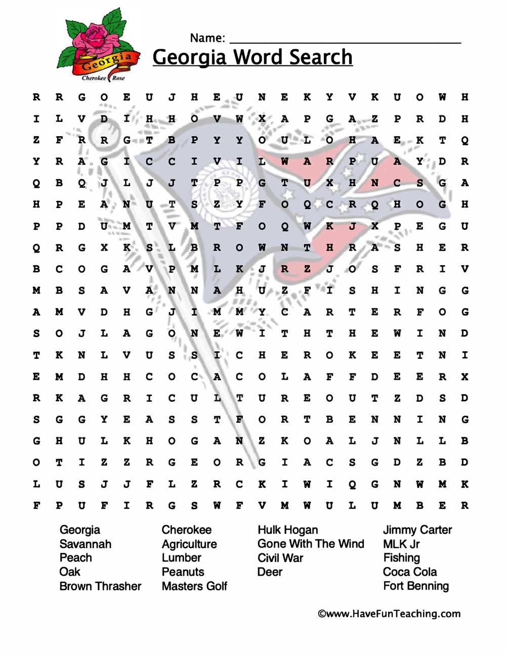 Word Search Printable Packet