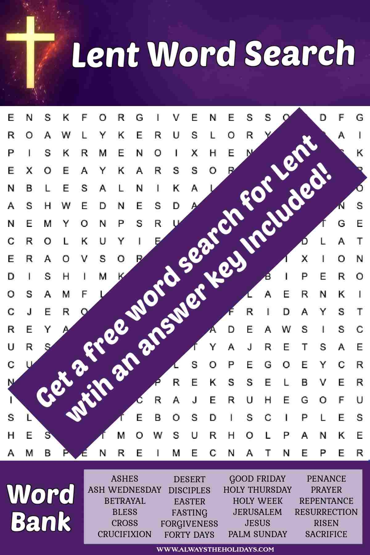 Printable Bible Word Search Puzzles For Adults