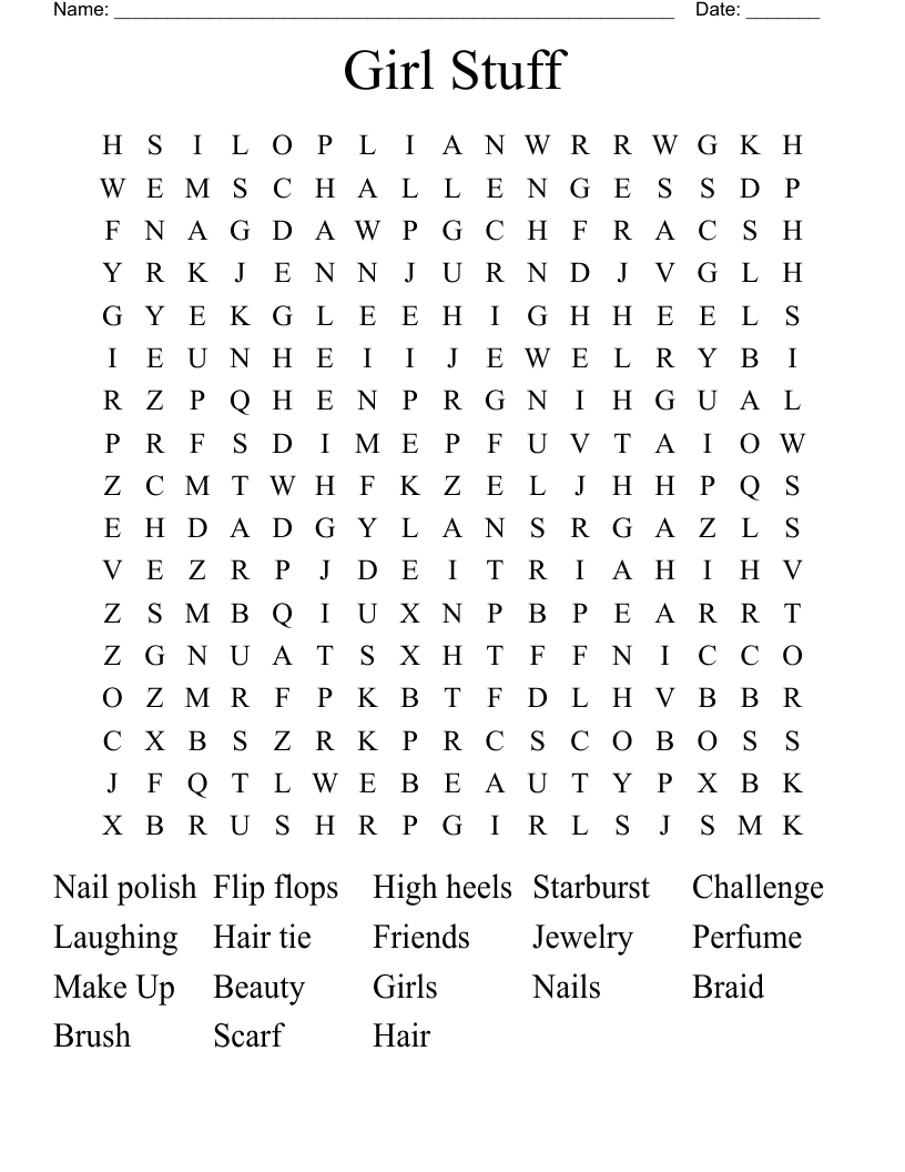 Black History Word Search Printable Personal Alphabet Worksheet