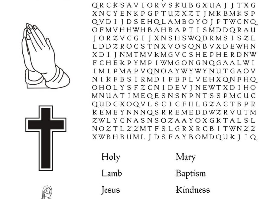 Gospel Wordsearch Beeloo Printable Crafts And Activities For Kids