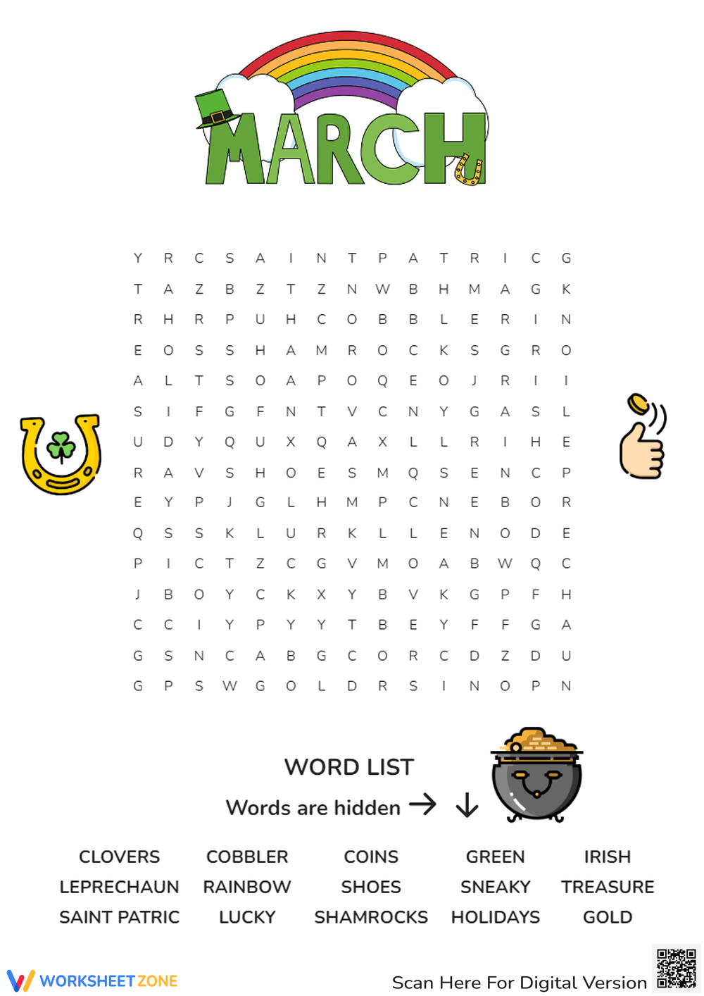 grade 1 word search