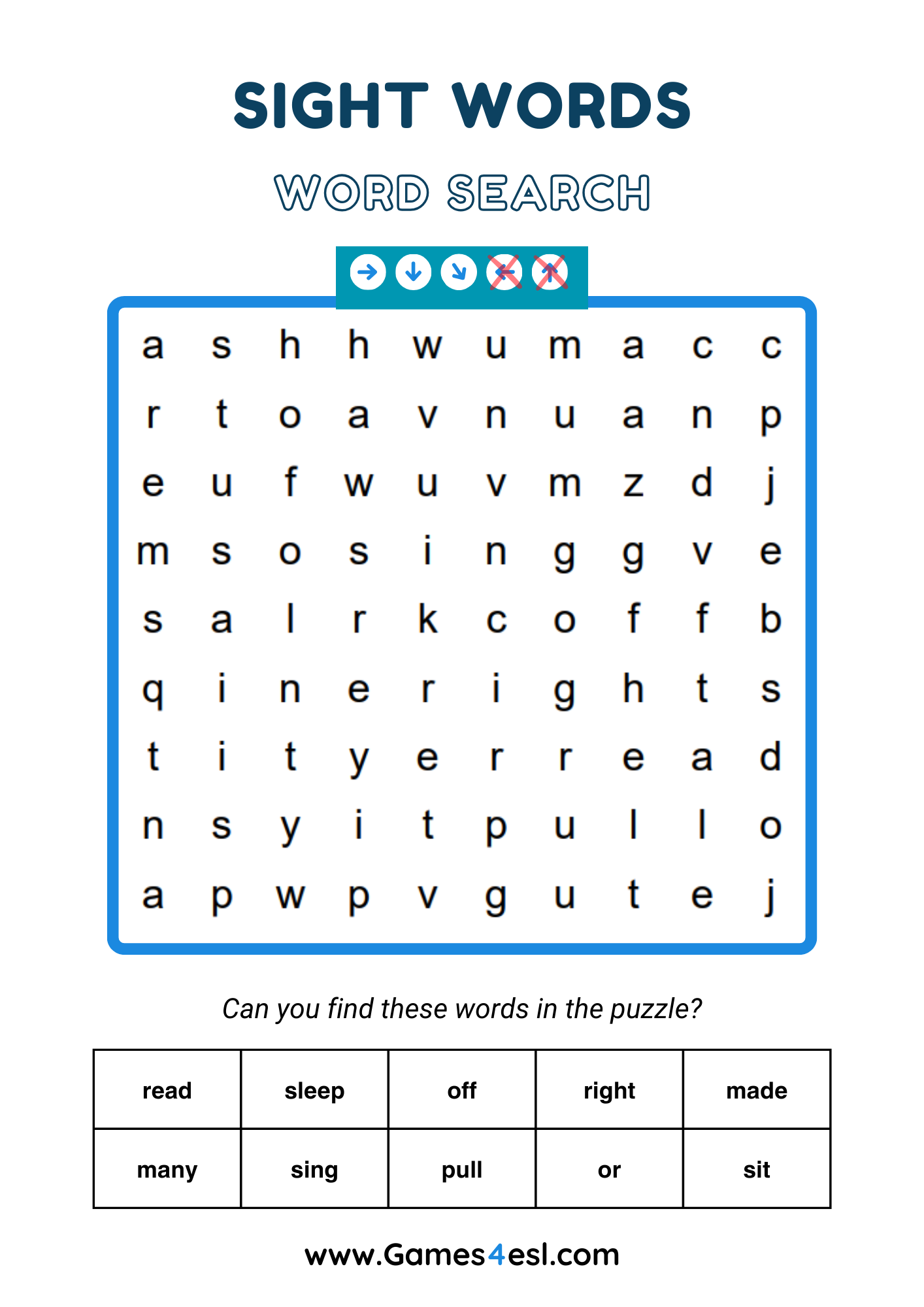 Grade 2 Word Searches Games4esl Grade 2 Word Searches Games4esl