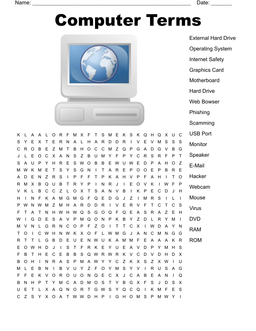 GRAPHIC DESIGN WORD SEARCH WordMint