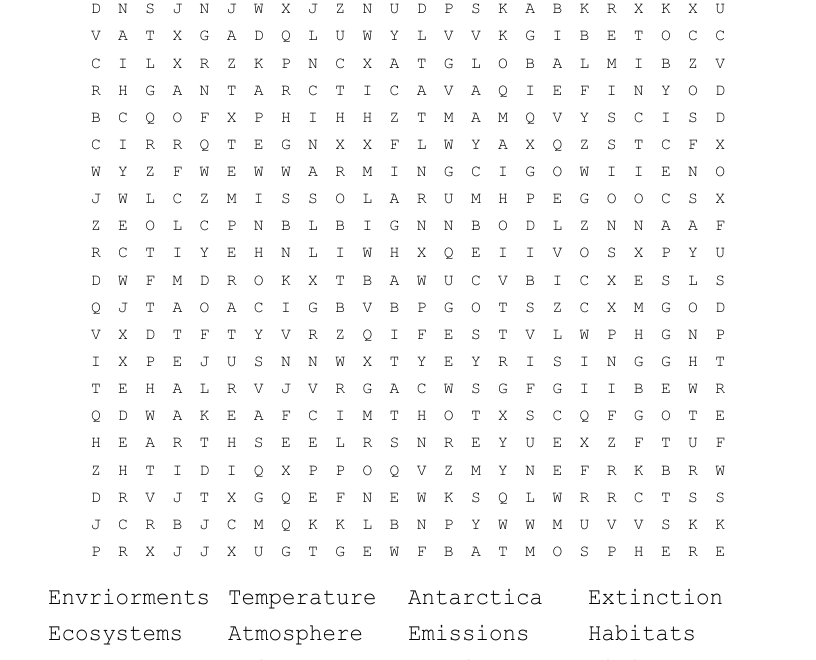 Green Day Word Search WordMint