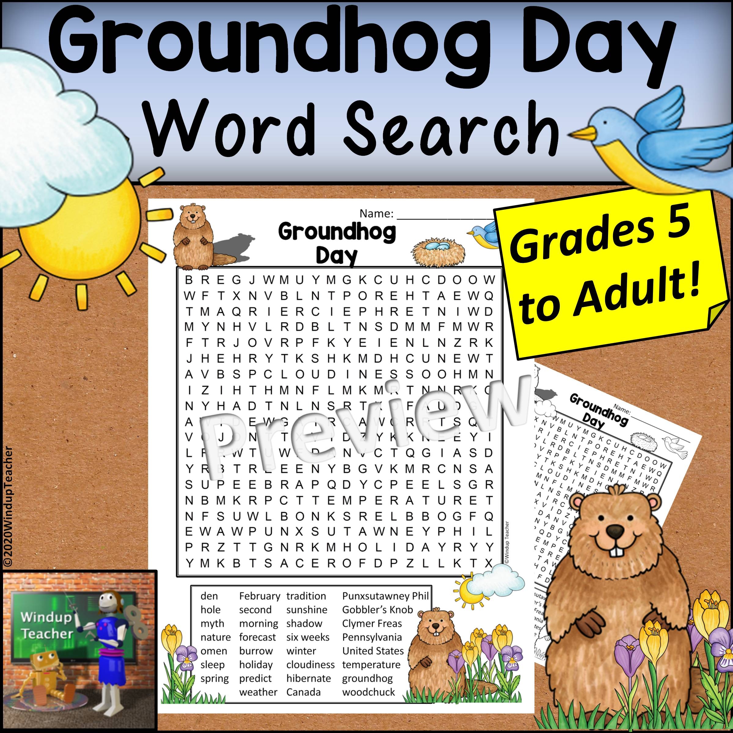 Free Printable Word Search Seond Grade