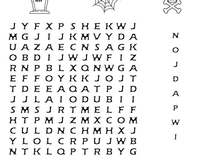 Halloween themed Word Searches Beeloo Printable Crafts And Activities For Kids