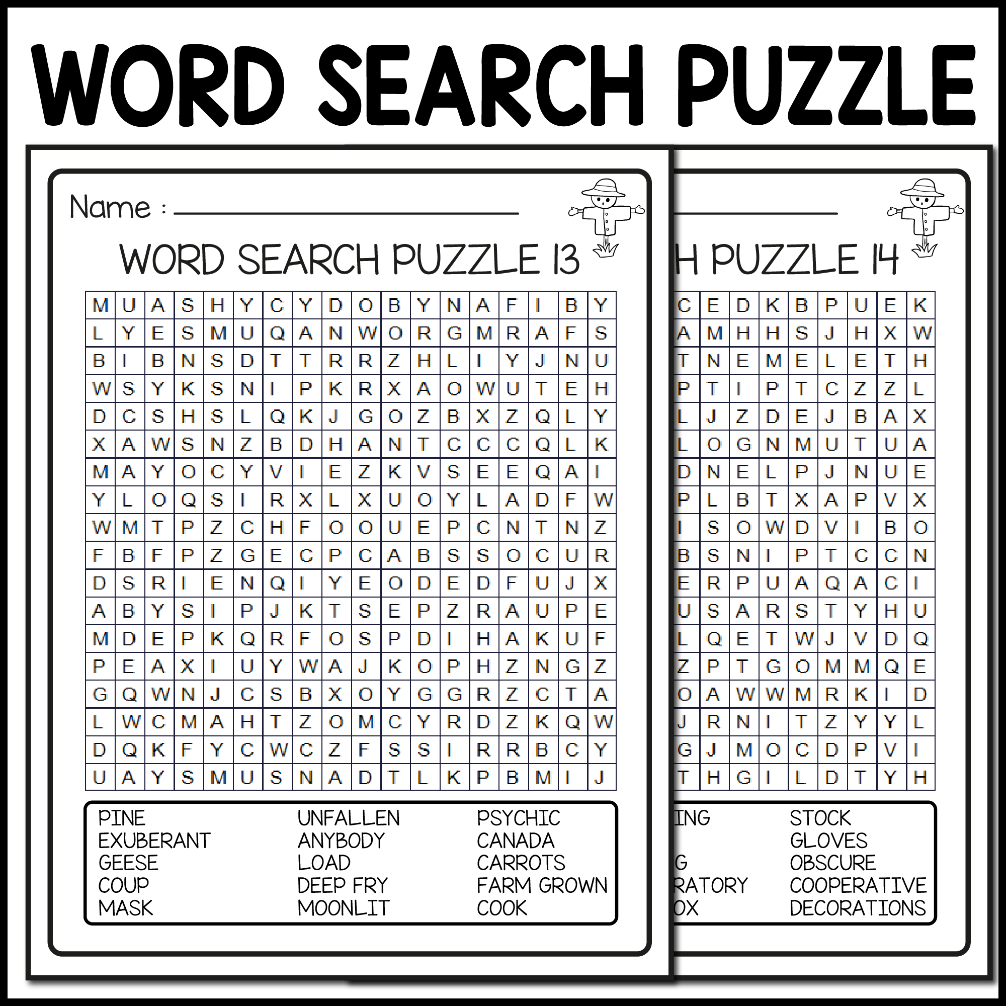 Hard Autumn Word Search Puzzle Worksheet Activity Fall Activity Made By Teachers