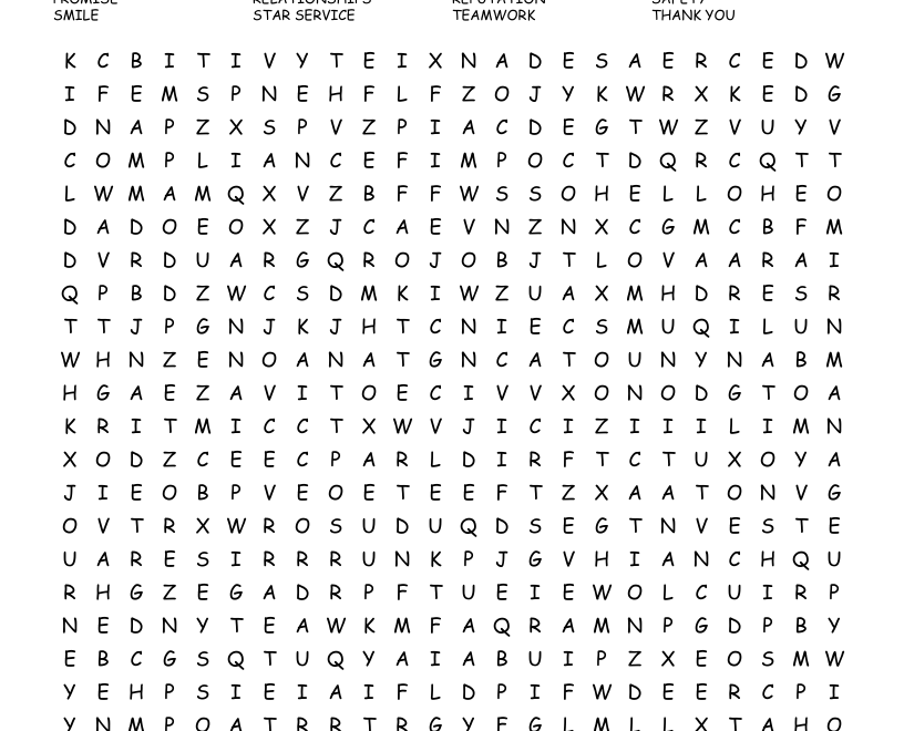 HARD Word Search WordMint Worksheets Library