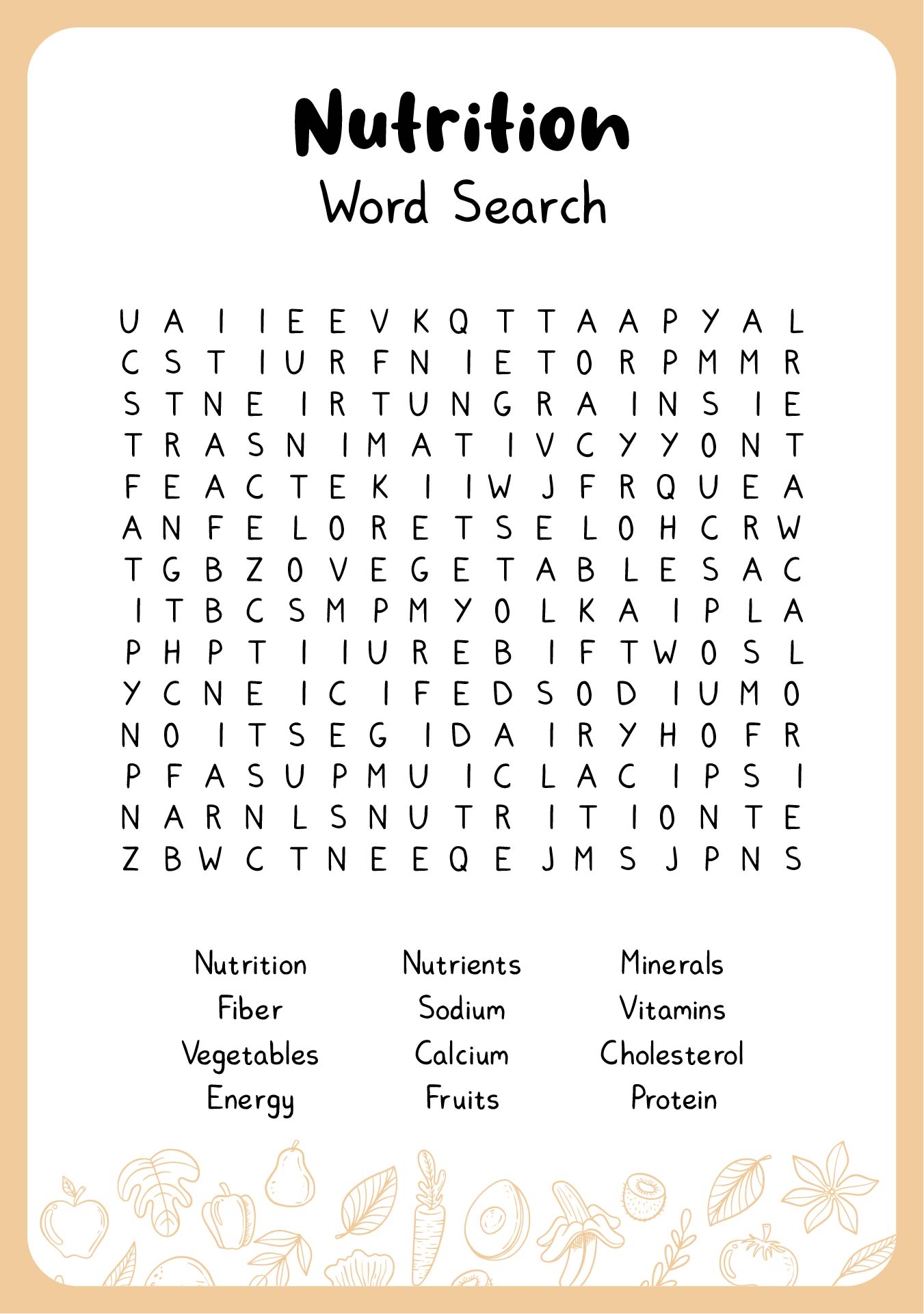 Healthy Eating Word Search Healthy Choices teacher Made Worksheets Library