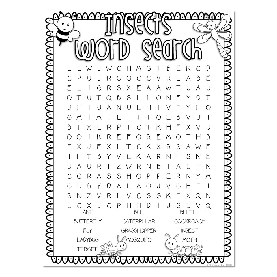 Physical Science Word Search Printable