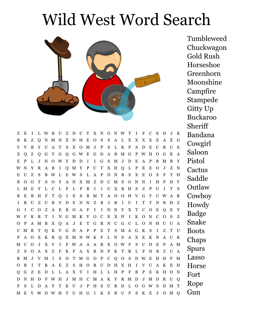 Insignificant Events In The Life Of A Cactus Word Search WordMint