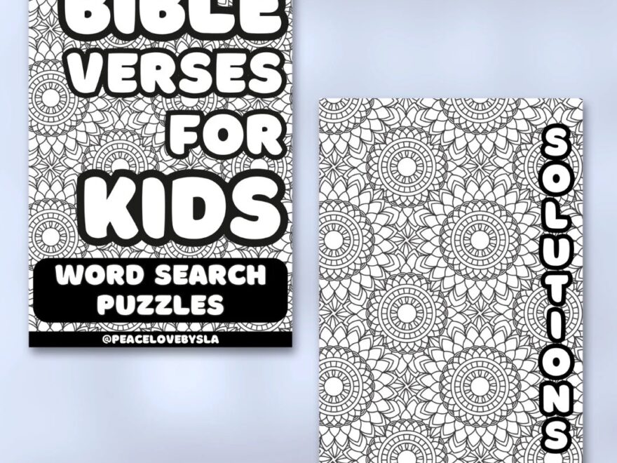 Kids Bible Coloring Pages And Word Search Printable Sunday School Crafts Homeschool Activity Worksheet VOL III Etsy
