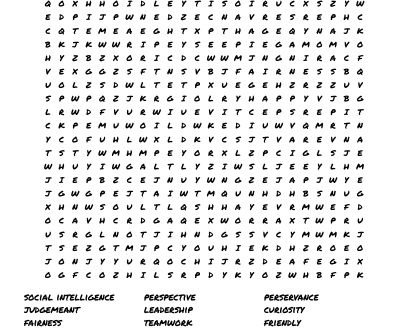 Kindness Word Search WordMint