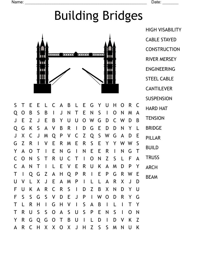 Landmarks Around The World Word Search WordMint