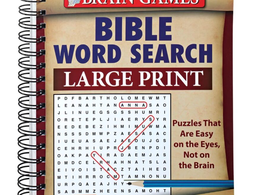 Large Print Bible Word Search Bible Word Search Easy Comforts