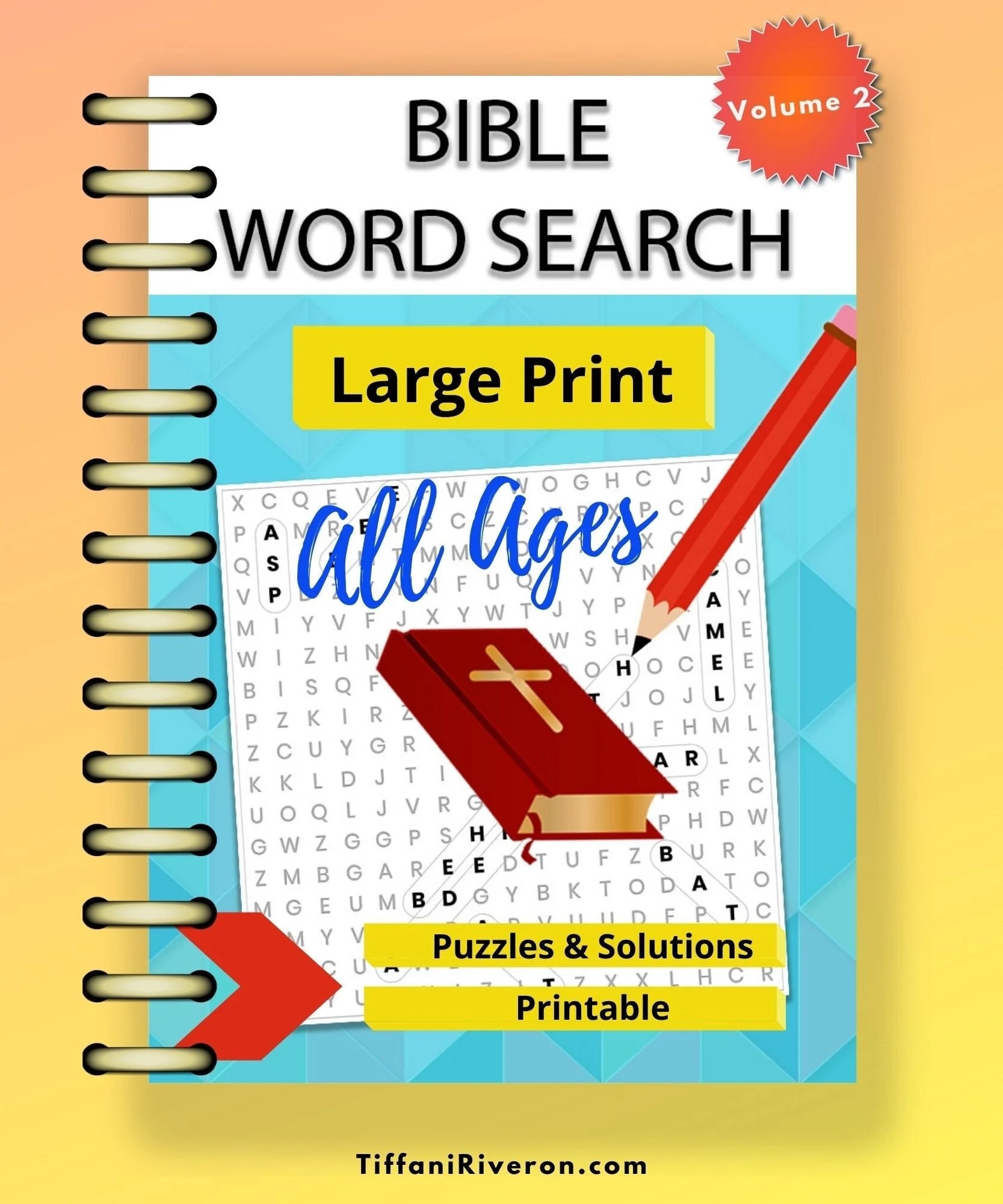 Large Print Bible Word Search Puzzle Book Printable For Adults And Children Of All Ages Elderly And Teens Volume 2 Psalms Crossword Gift Etsy