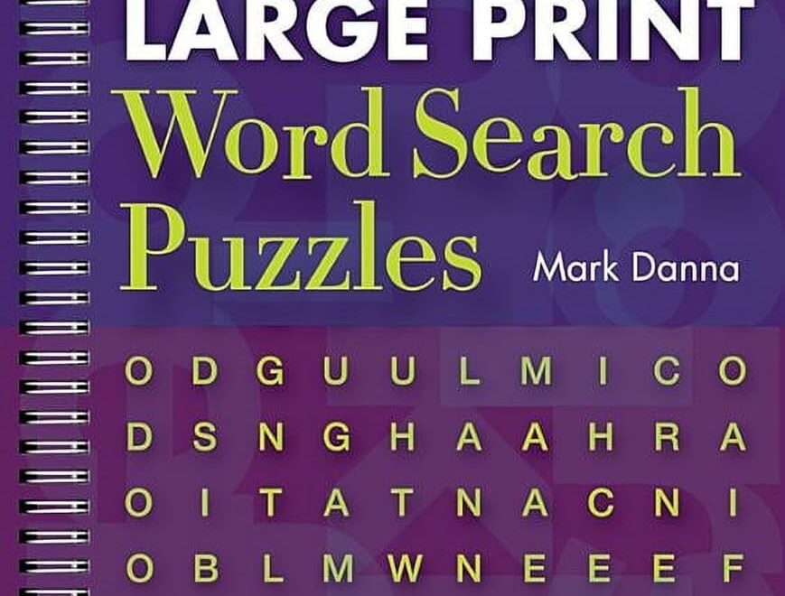 Large Print Word Search Puzzles Large Print Word Search Puzzles 1 Danna Mark 9781402777349 Amazon Books