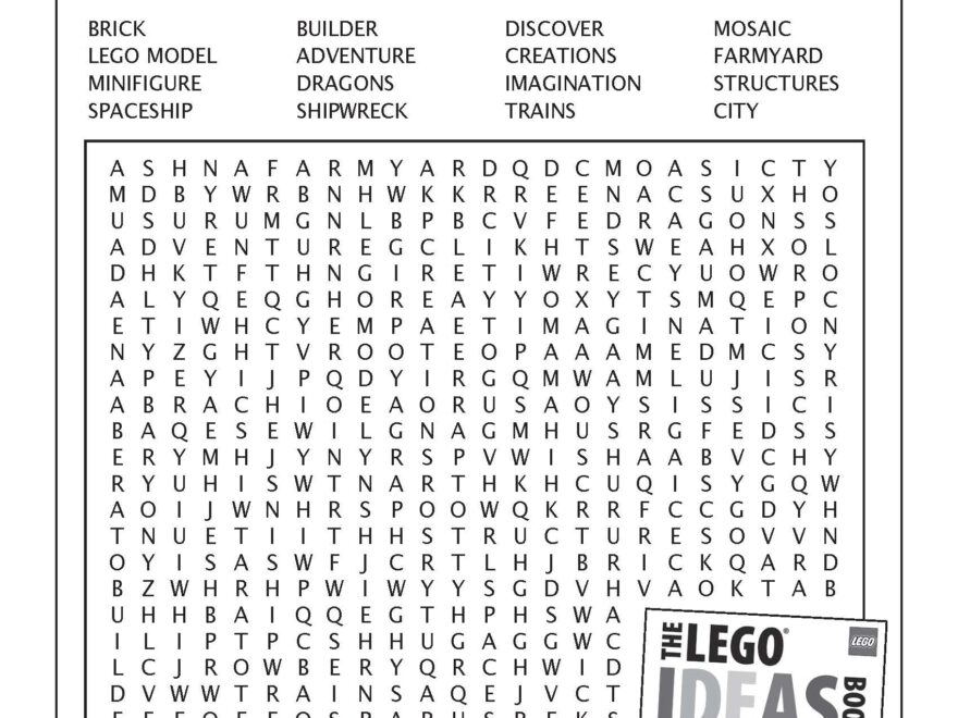 LEGO Printables And Activities Brightly