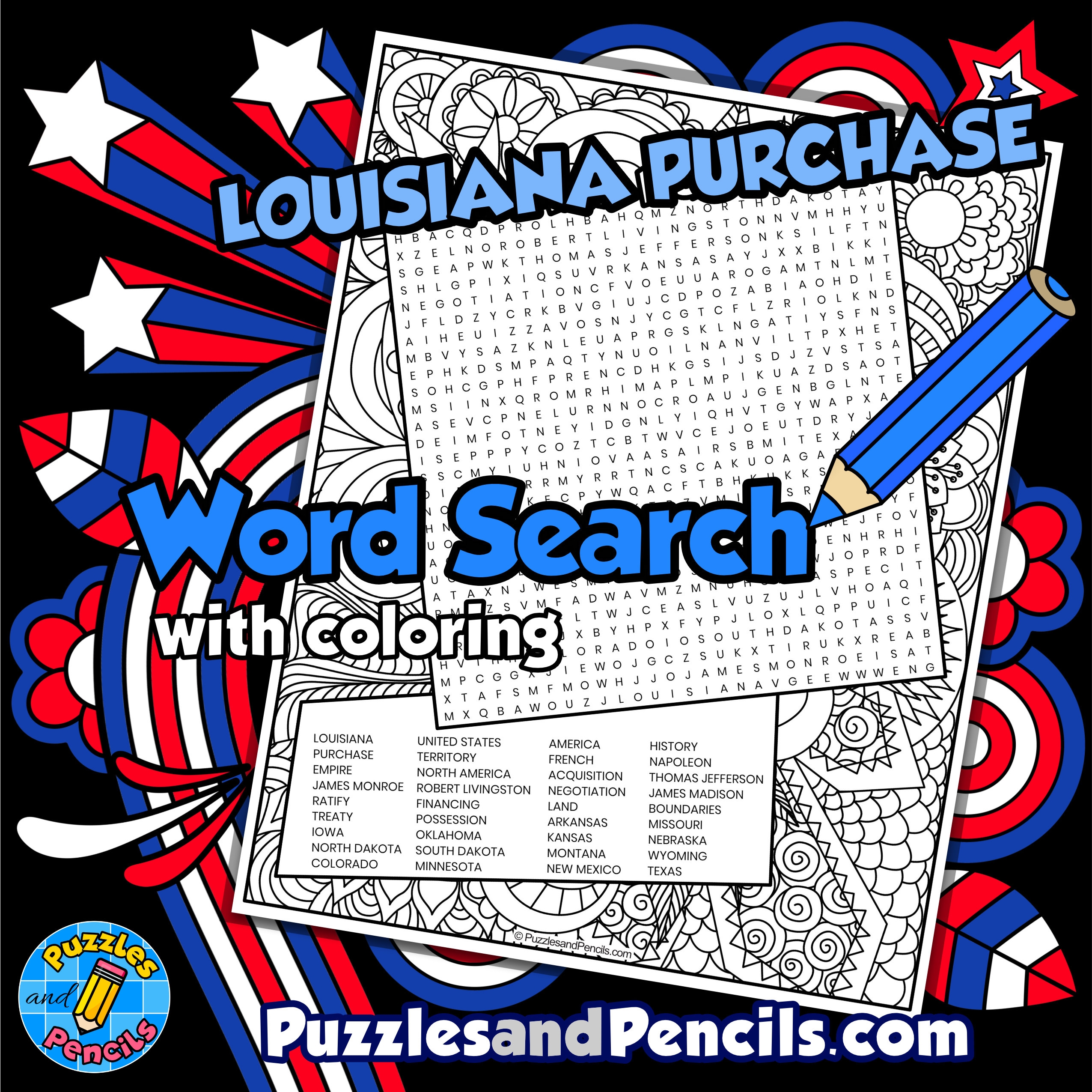 Louisiana Cities Printable Word Search