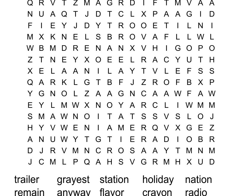 Make And Complete A Word Search Using Www puzzlemaker WordMint