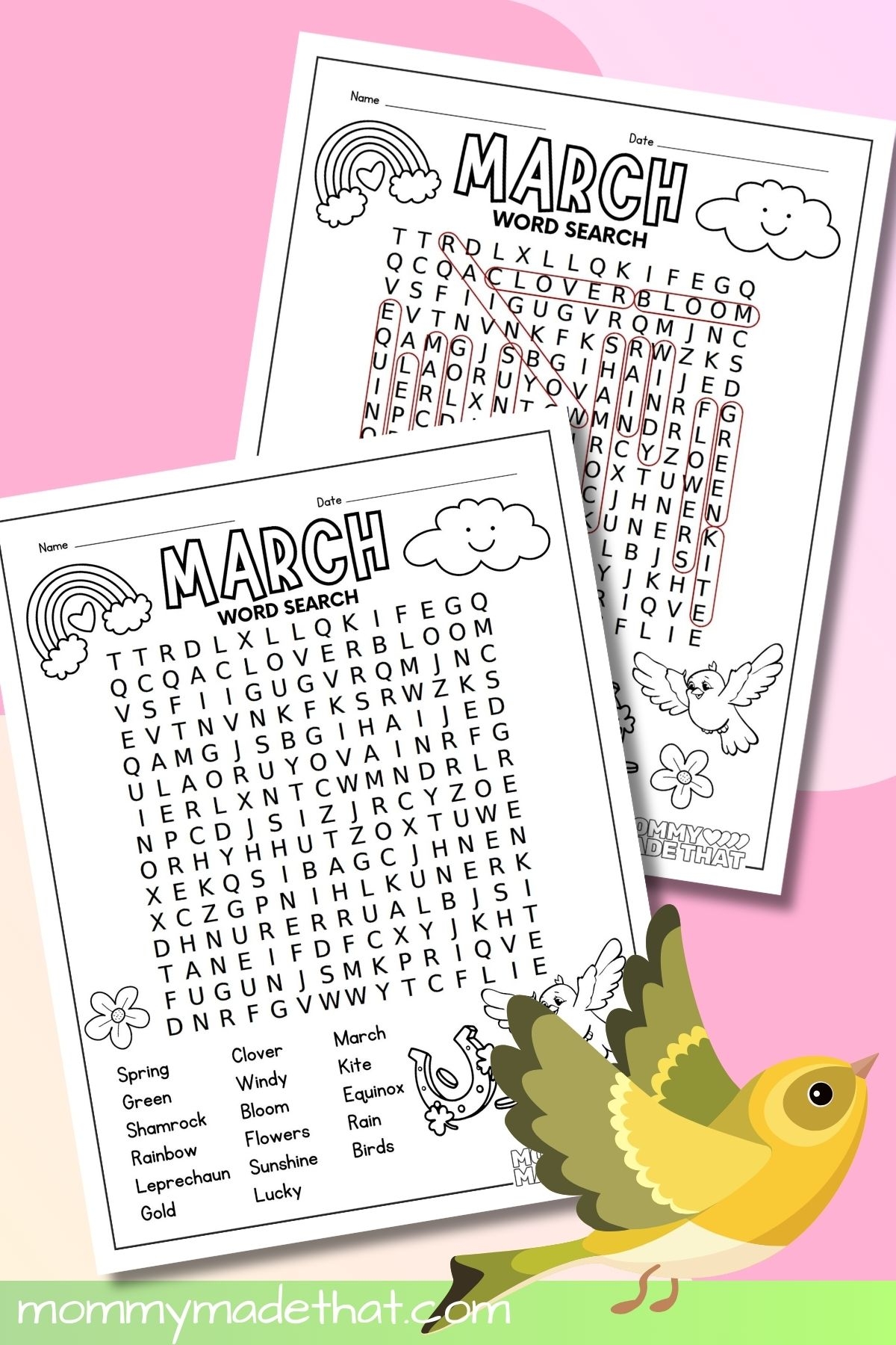 Spring Word Search Printable Free Spring Word Search Printable Free